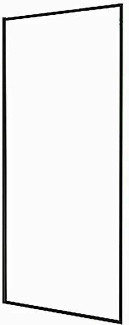 Duschparadies Walk-in Duschwand aus ESG-Glas mit Nano-Beschichtung, Klarglas, B: 117,7 cm, H: 200 cm - Bild 1