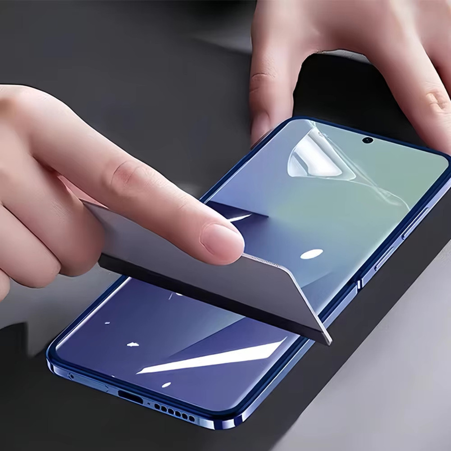 2er Set Hydrogel-Schutzfolien für Samsung Galaxy Z Flip 3 4 5 6 7 FE transparent matt für Vorder- und Rückseite - Bild 3