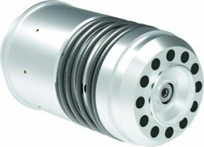 Gesipa Luftmotor komplett mit Linksgewinde in Silber - Bild 1