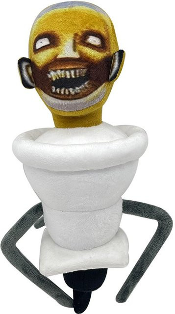 Linyi toy Skibidi Toilette Kameramann TV-Mann Plüschtier, weiß, 1-teiliges Set, ab 14 Jahren - Bild 1