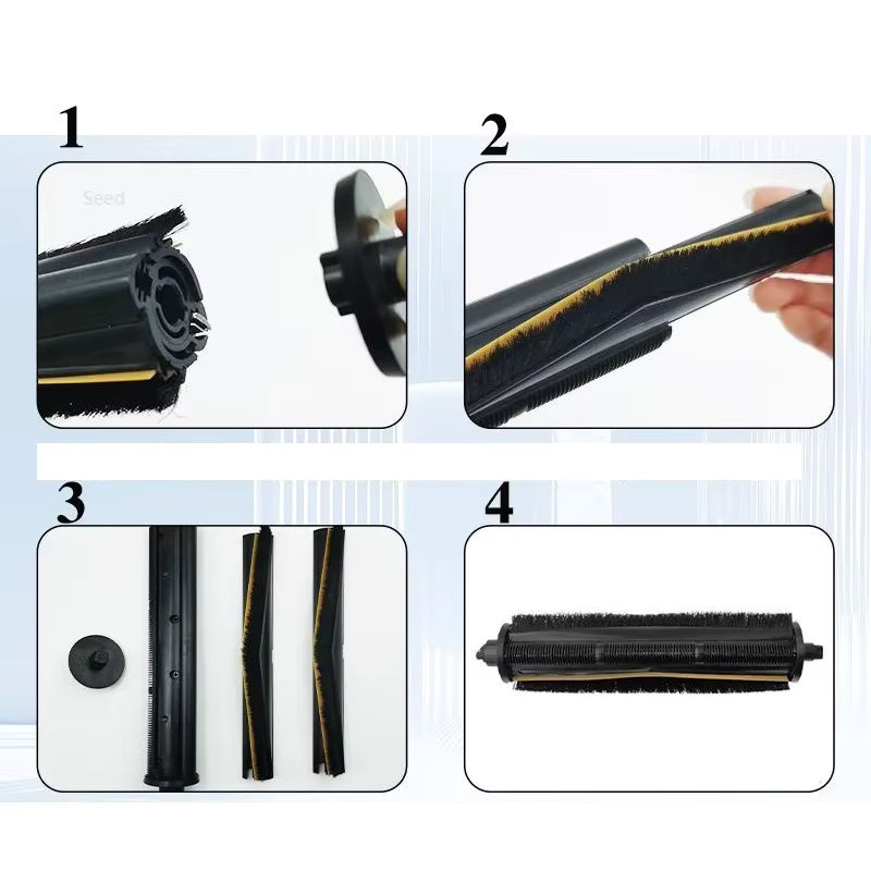Dreame Ersatz-Hauptwalzenbürste für X40 Ultra, L10s Pro Ultra, L30 Ultra und L20 Ultra in Schwarz - Bild 2