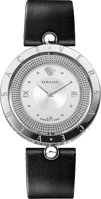 Versace Armbanduhr, Quarz, Edelstahl, 34 mm, Damen, Silber, 5 ATM - Bild 1
