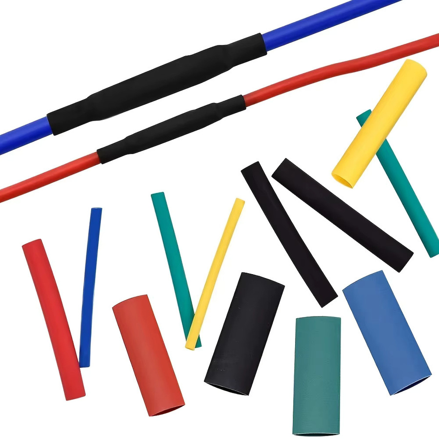 AOKIN Schrumpfschlauch Set aus Polyolefin mit 164/328 Stück in Mehrfarben zur Isolierung von Kabeln und Drähten für elektrische Verkabelungen und Reparaturen - Bild 3