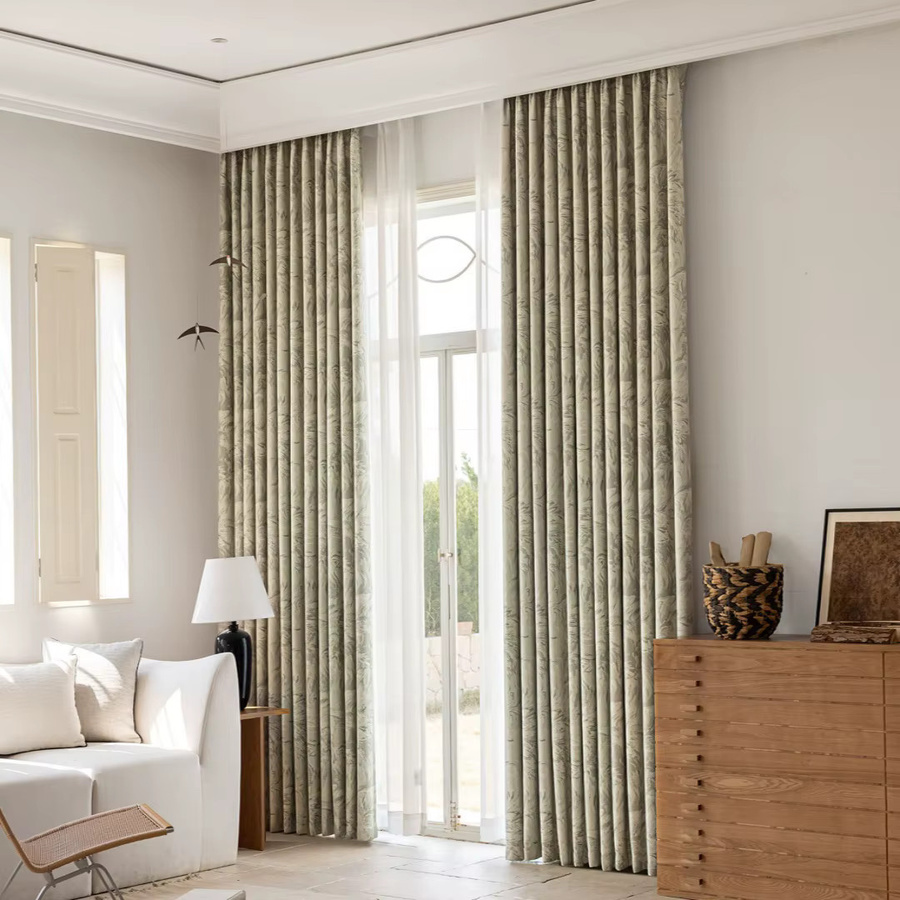 CENTURyMiG Blumen-Vorhang mit Goldbasis, Mehrfarbiger Sichtschutz und Thermoisolierung aus Polyester, B/H: 100 x 200 cm - Bild 2
