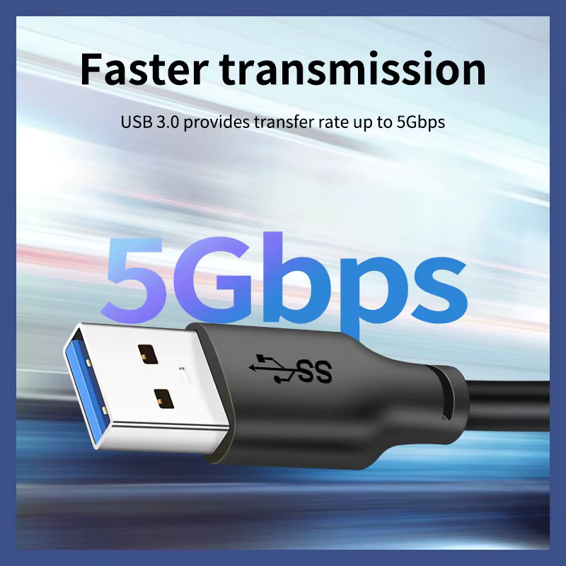 CABLETIME USB-C Schnellladekabel 3.0 3A in Schwarz - Bild 5