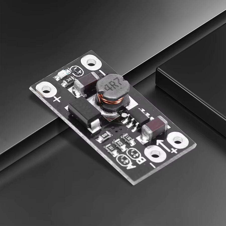 ALLOYSEED 10 Stück Mini DC-DC Boost Up Wandler Spannungsregler Leiterplatte in Schwarz für Lithium-Batterien - Bild 2