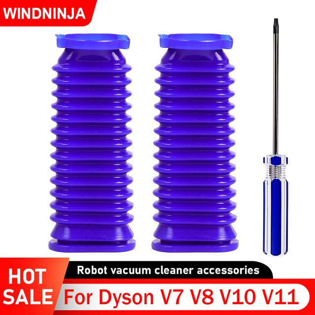 Dyson Ersatz Kanalschlauch für Soft Roller Staubsauger V7 V8 V10 V11 in Blau - Bild 1