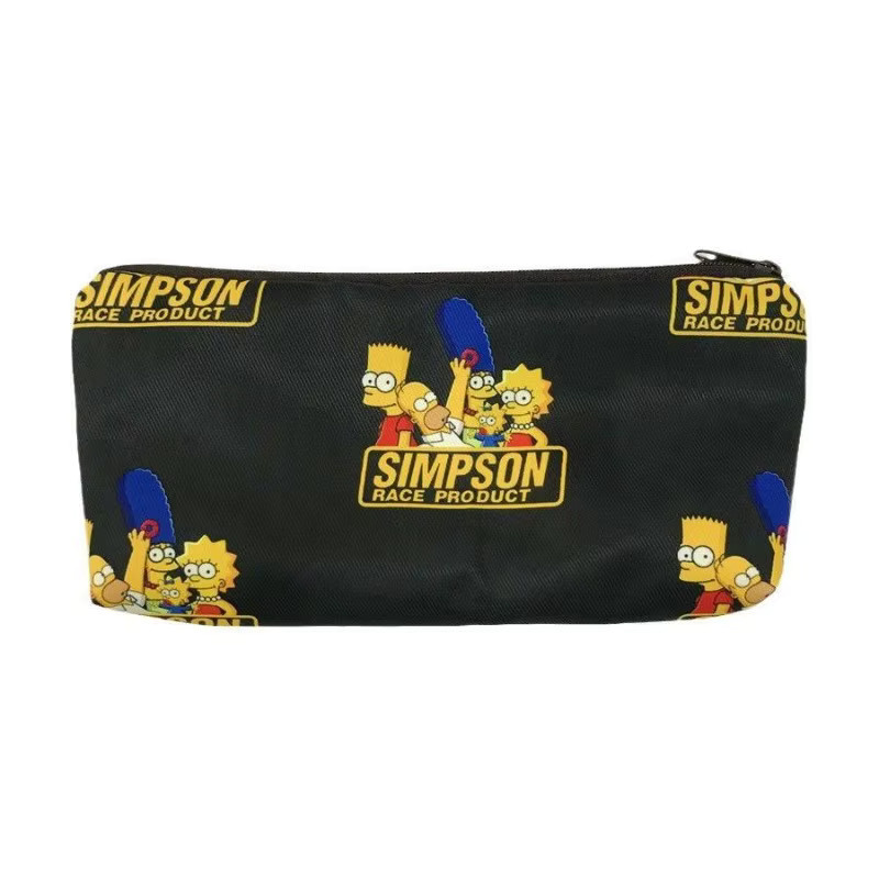 The Simpsons Weiche Stoff-Federtasche mit Bart Simpson Motiv für Studenten und Schule - Bild 2