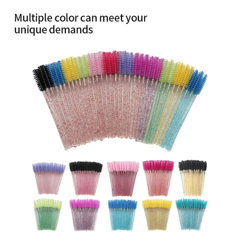 RUZOFO Wimpernbürsten, 100 Stück, Pink, Unisex - Bild 2