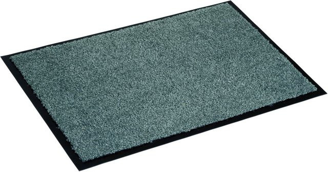 Schmutzfang Proper Tex Astra in Grau mit modernem Grafikdesign, rutschfest und waschbar - Bild 1