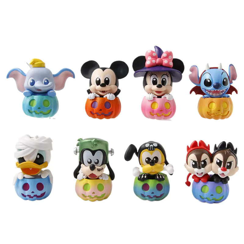 Disney Mickey Mouse and Friends Halloween Limited Cosbi Blind Box Minifigur Multicolor - Bild 2
