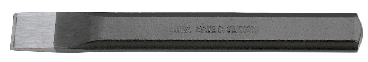 Elora Maurersteinmeissel flachoval in Grau, Länge: 350 mm, ELORA-362-350 - Bild 1