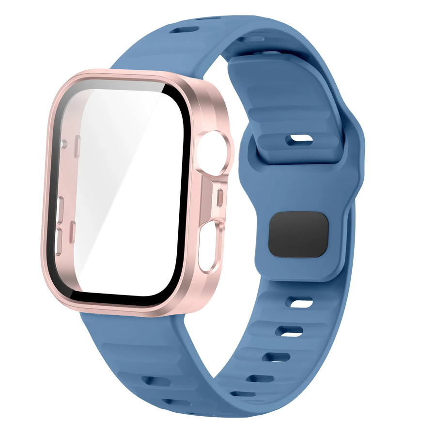 Huawei Silikonarmband mit PC-Hülle, Huawei Watch Fit 4, Watch Fit 4 Pro, Unisex - Bild 2