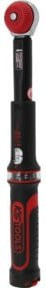KS Tools ERGOTORQUE precision Ratschen-Drehmomentschlüssel mit Drehknopf, 1/4 Zoll, 5-25 Nm, Schwarz - Bild 1