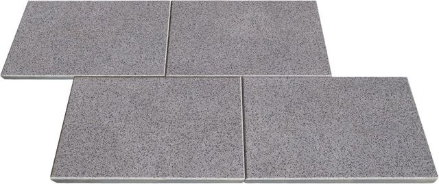 Diephaus Terrassenplatte Nano Tec in Grau-Granit mit Steinoptik, B/T/H: 60 x 40 x 4 cm - Bild 1