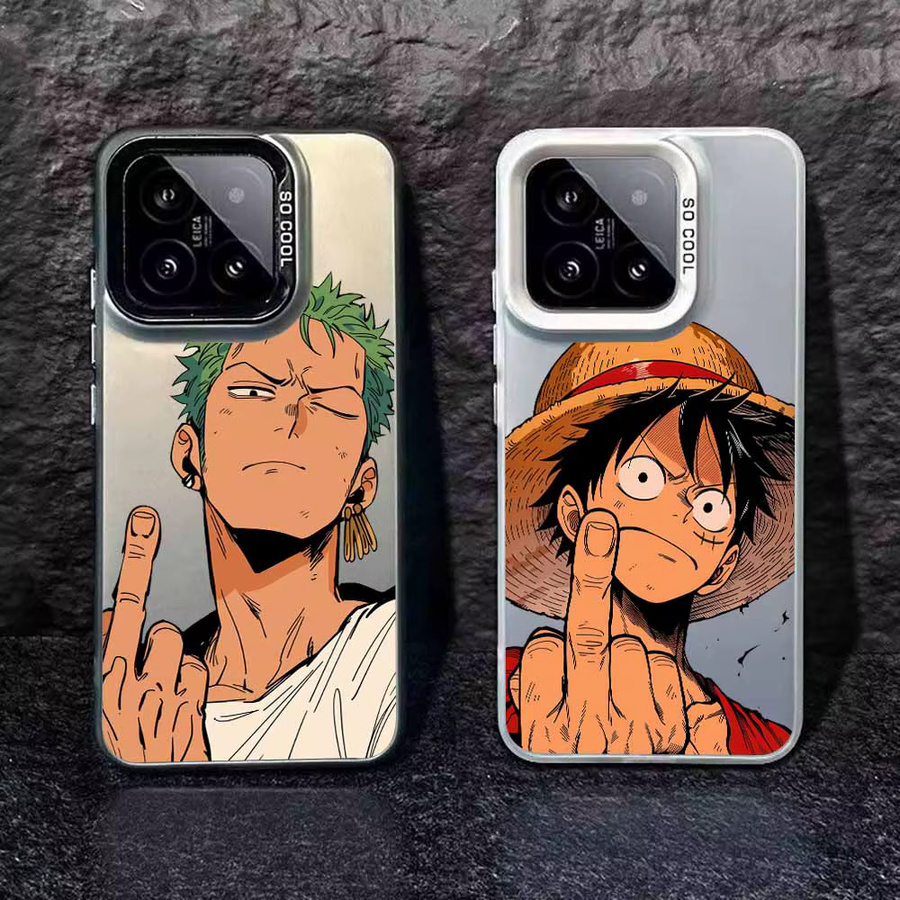 L-uffys Z-oro Anime Handyhülle für Xiaomi Mi 15T 14T 14 Redmi 15C 15 14C 13C A5 A3 A2 A1 Note 15 14 13 Pro Plus - Bild 1