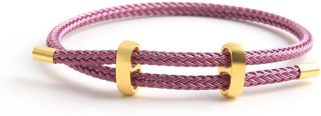 BenS Armband Drahtseil, Bunt, Metall, Damen, violett - Bild 1