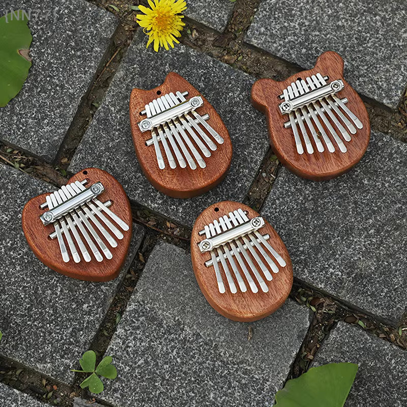 Gmarty Mini Holz-Kalimba, 8-Tasten, Musikinstrument - Bild 2