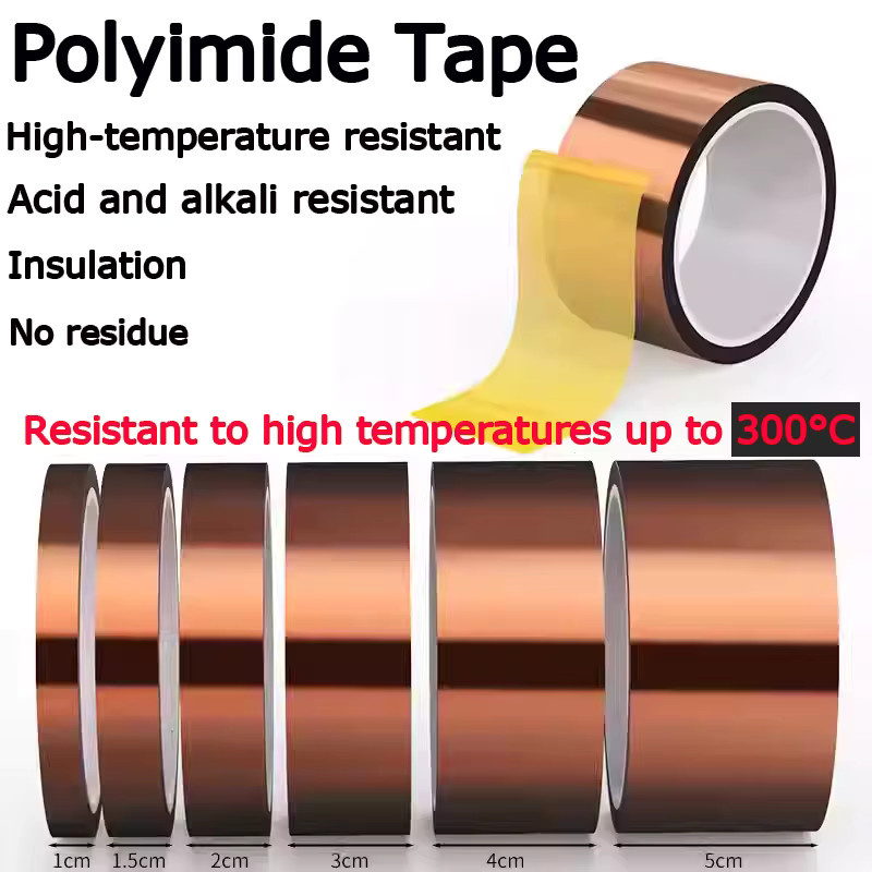KAPTON Polyimid Klebeband in Braun, hochtemperaturbeständiges Isolierband und Lötmaskenband - Bild 4