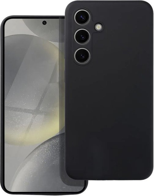 Silikon Schutzhülle für Realme 14 Pro in Schwarz - Bild 1