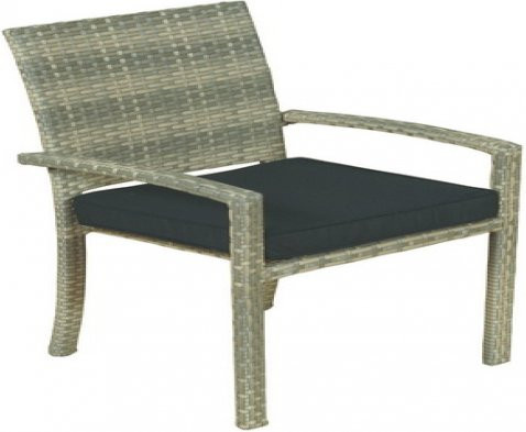 Intergard Gartenstuhl Belcanto aus Polyrattan mit Sitzkissen B/T/H: 57 x 56 x 91 cm - Bild 1