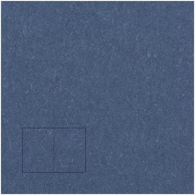 Rico Design Paper Poetry Klappkarten Essentials B6 in Blau, 5 Stück - Bild 1