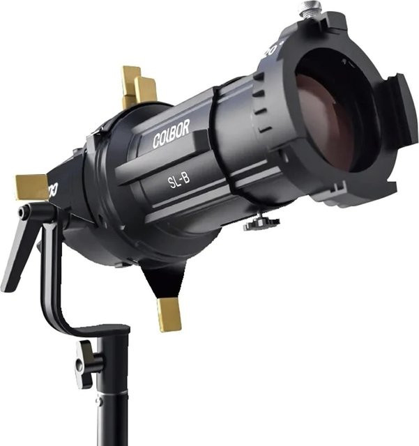 COLBOR SL20-B Optischer Spot Bowens Mount Scheinwerfer mit konischem Snoot Kit und Projektions-Lichtformer in Schwarz - Bild 1
