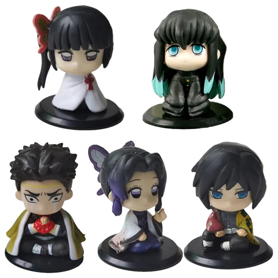 Bandai Demon Slayer Tanjirou Nezuko Q-Version Sitzende Actionfigur - Bild 2