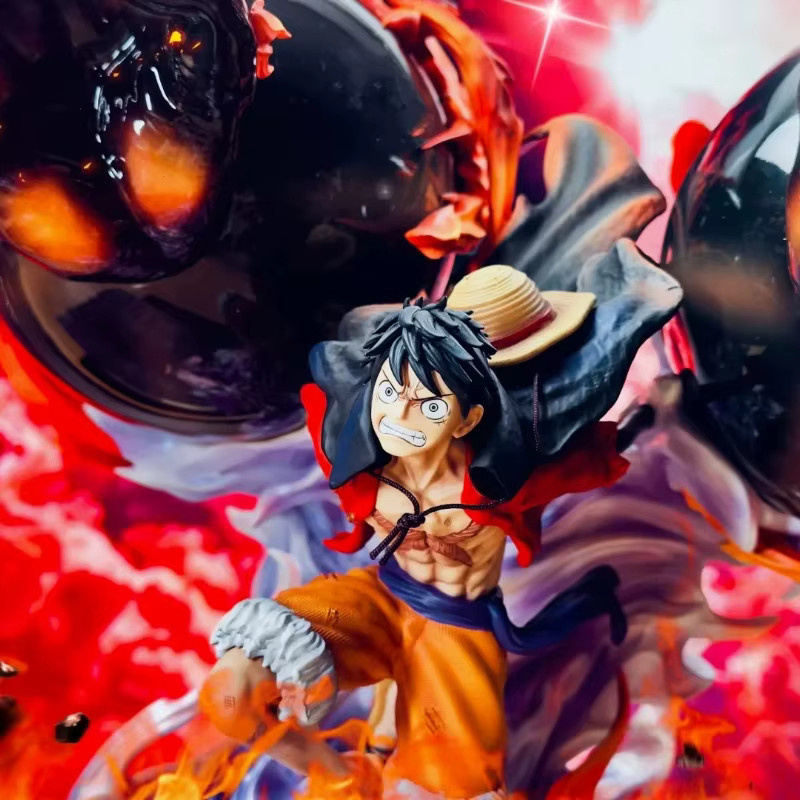 Bandai One Piece Luffy Gear 3 Grizzly Magnum, Actionfigur, 28cm - Bild 3