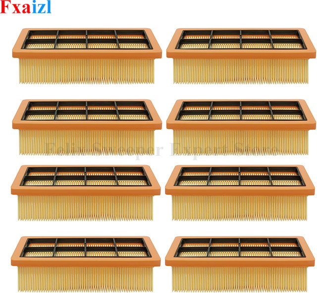 Karcher Staubsaugerfilter für AD 3 Premium, AD 4 Premium, Advertising 3000, 3200 AD, Farbe: Orange - Bild 1
