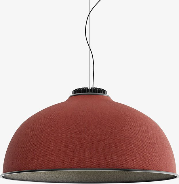 Luceplan Farel D96 LED-Pendelleuchte in Schwarz Matt mit warmweißem Licht (2700K) - Bild 1