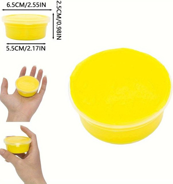 Kidsly Butterschleim, Polymer-Kitt, 60 ml, Zubehör, ab 14 Jahren - Bild 1
