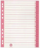 Wekre Trennblatt A4 in Beige, Rot und Pink aus Papier - Bild 1