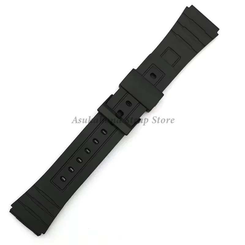 Uhrenarmband Silikon, Schwarz, Unisex - Bild 4