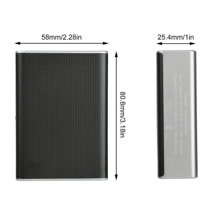 DIY Powerbank-Kit mit 0,96 Zoll TFT Farbdisplay und 22,5W Schnelllademodul für 21700 Batterien - Bild 3