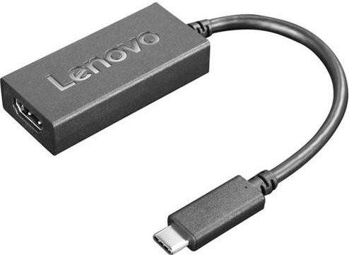 Lenovo USB-C auf HDMI Adapter in Schwarz für 4K UHD Videoübertragung - Bild 1