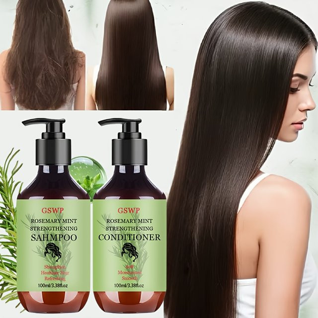 GSWP Rosmarin-Minze Shampoo & Conditioner mit Rosmarinöl, 200 ml - Bild 1