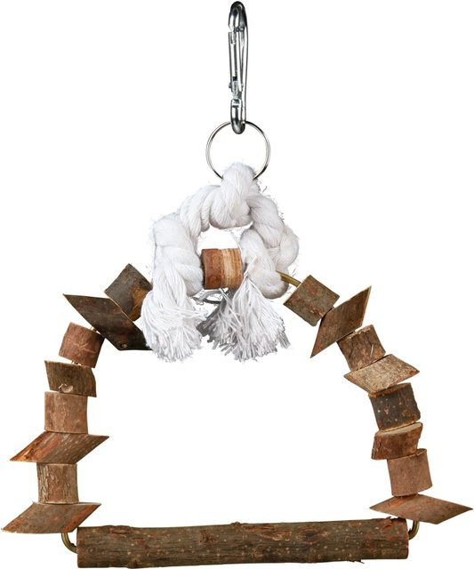 Trixie Bogenschaukel Natural Living in Braun, Breite: 15 cm, Tiefe: 20 cm - Bild 1