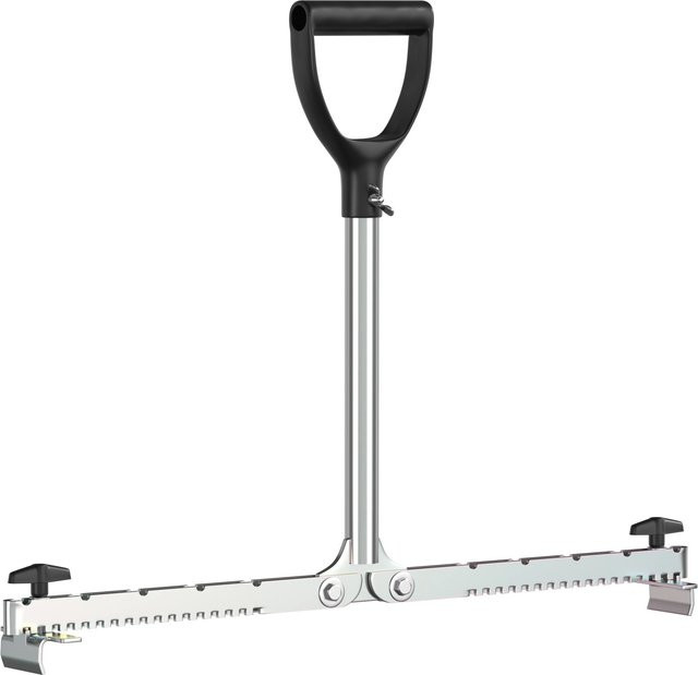 Langfit Plattenheber in Silber mit einer Tragkraft von maximal 60 kg und einer Hebelweite von 30 cm bis 62 cm - Bild 1