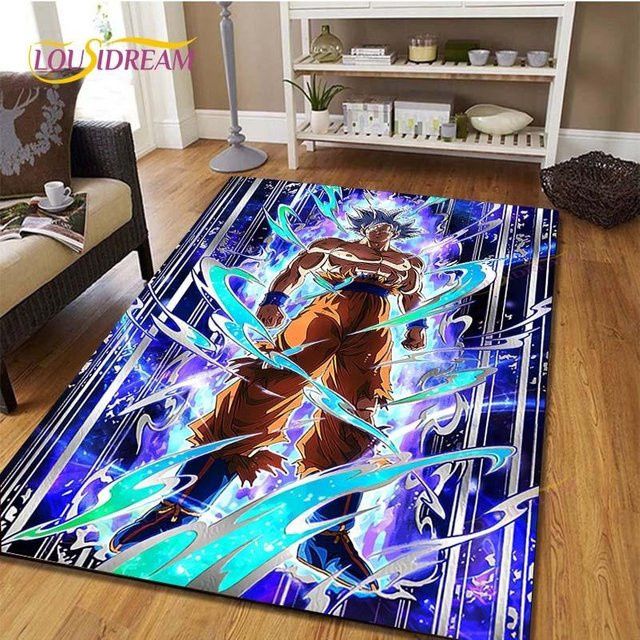 Dekorativer Dragon Ball Goku Kinderspielteppich mit 3D-Muster von new Yunheng, bunt, B: 120 cm, T: 80 cm - Bild 1