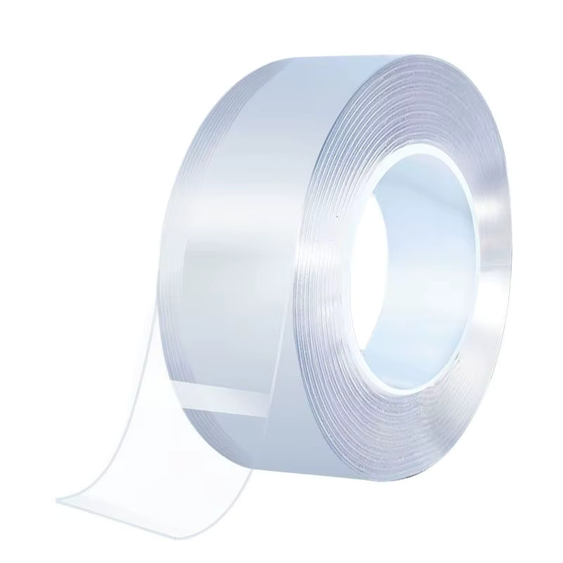 Wasserdichter und wiederverwendbarer Nano Acryl-Doppelseitenkleber in Transparent für deine Badezimmer-Dekoration - Bild 2