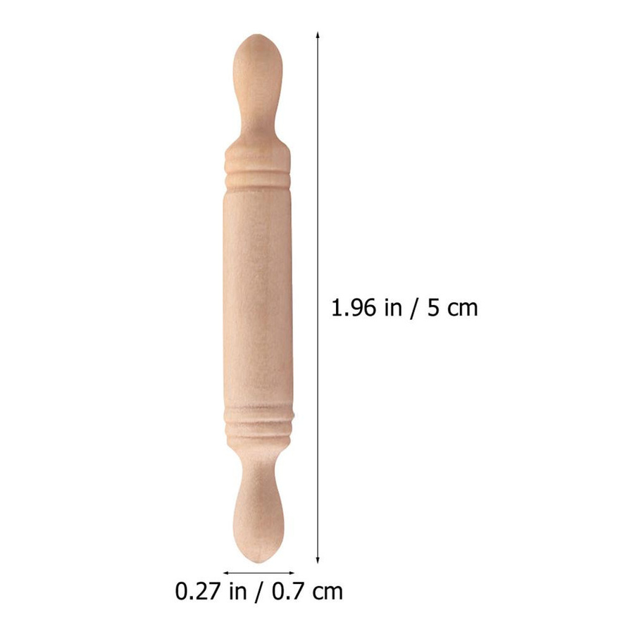 Elegant Living House Mini-Holz-Nudelholz-Spielzeug 8-teiliges Set - Bild 2