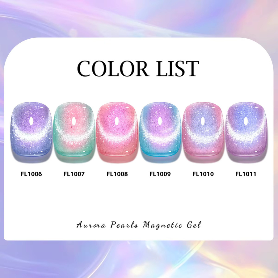 Four Lily Aurora Cat Magnetic Gel Nagellack, 10 ml, Schimmernd - Bild 4