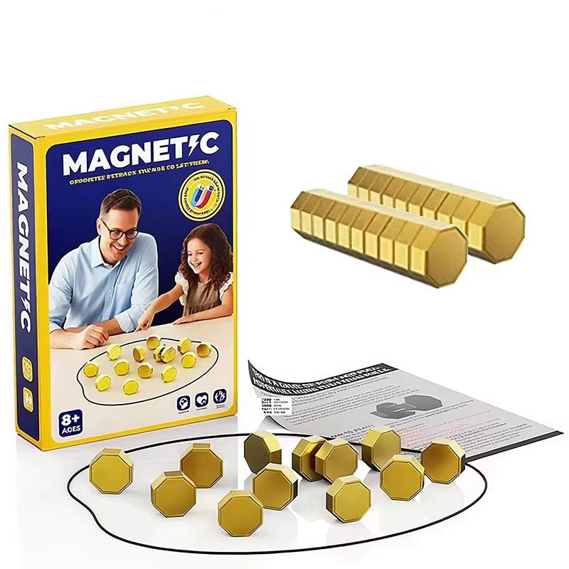 Magnetstein-Spiel, Magnetbrett-Strategiespiel, ab 8 Jahren - Bild 2