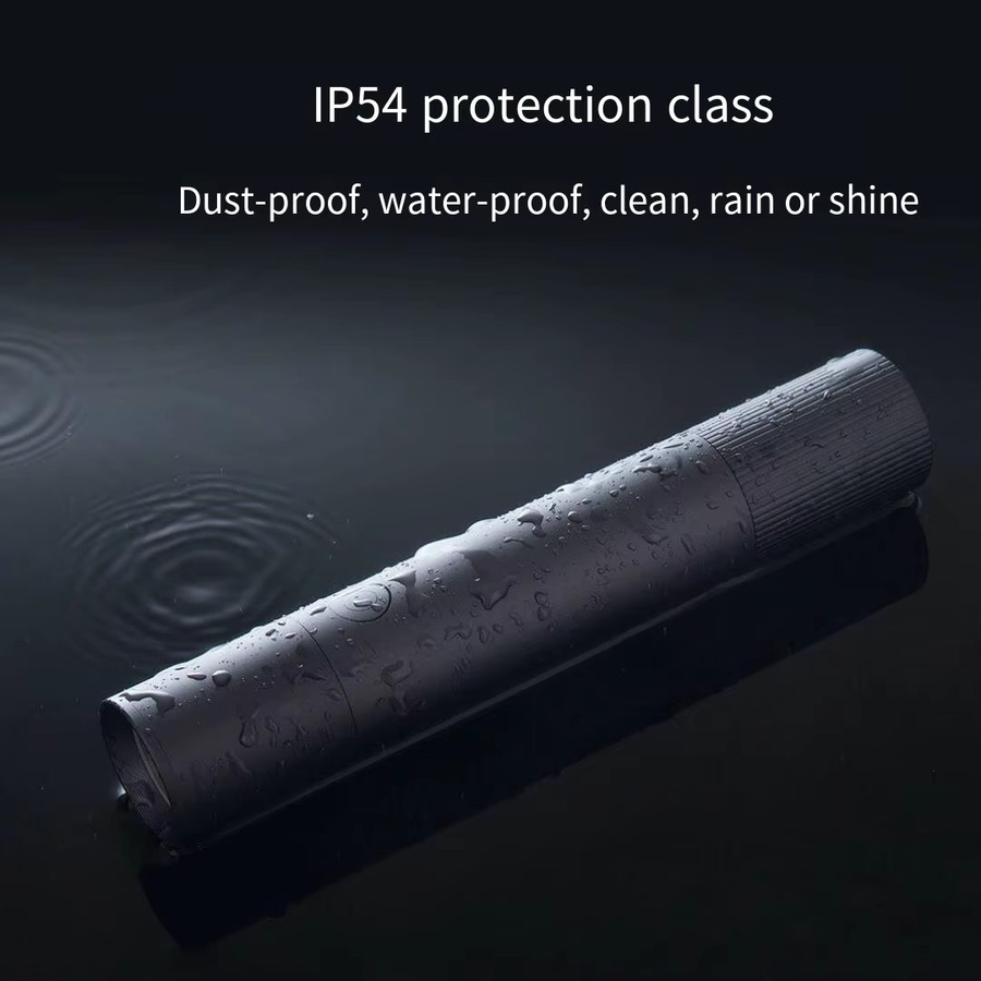 Xiaomi Mijia Smart Outdoors LED-Taschenlampe in Schwarz mit Powerbank-Funktion und Typ-C-Anschluss aus Aluminium - Bild 2