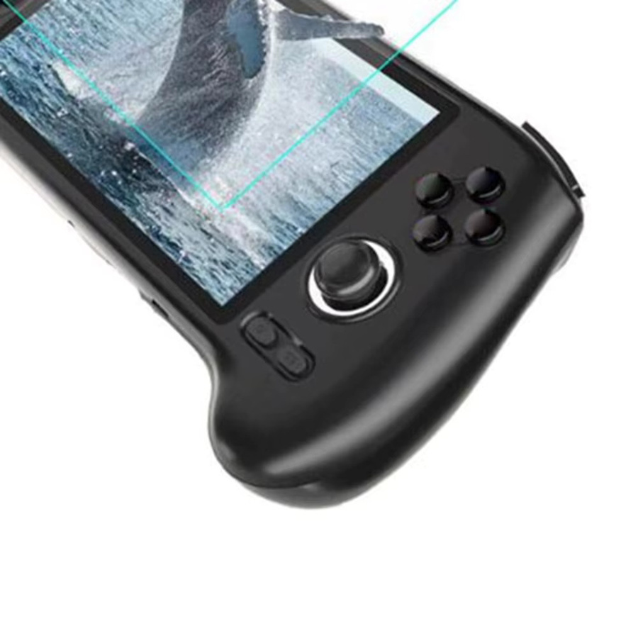 Anbernic RG556 Silikon-Schutzhülle in Schwarz, stoßfeste und rutschfeste Schutzabdeckung für deine Retro Handheld-Spielkonsole - Bild 1