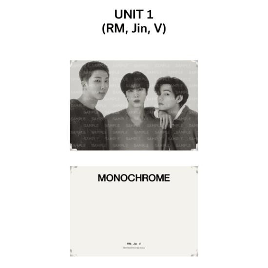 BTS MONOCHROM Premium Foto V Multicolor B: 34,0 cm, H: 24,0 cm - Bild 2
