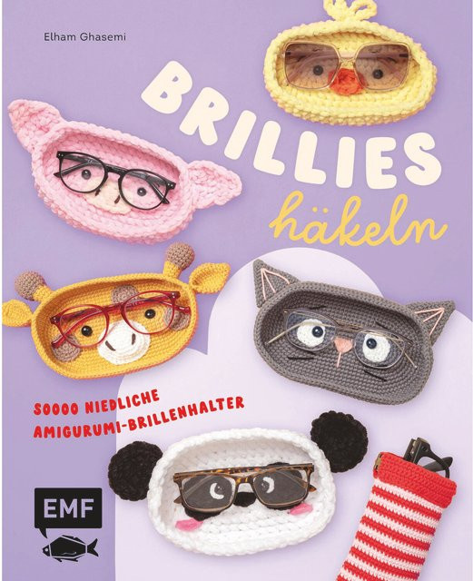EMF Brillies häkeln: Niedliche Amigurumi-Brillenhalter von Elham Ghasemi, deutsch - Bild 1