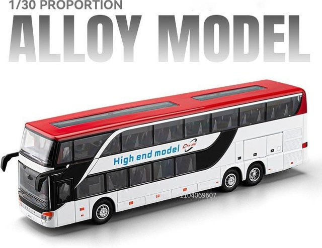 Linyi toy car Busse für den Fernverkehr, 1:30, Licht und Geräusch, ab 14 Jahren - Bild 1