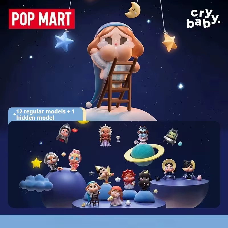 POP MART Crybaby Crying To The Moon, Puppe Figur, Bunt / Mehrfarbig - Bild 2